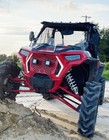 Kemimoto Utv Front Grill Light Compatible With Polaris Rzr Xp 1000 Turbo S