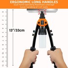 Rivet Gun Kit With 210pcs Pop Rivets   5 Rivet Heads   13  Two Hand Riveter     
