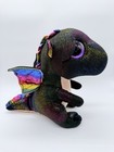 Ty Beanie Boo Babies Black Dragon Anora Plush 9  2018 Stuffed Toy Adorable