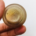 Jma Israel Vintage Miniature Perfume Bottle 1 4 Oz Glass Stopper Collectible