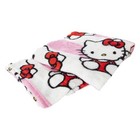 Sanrio Hello Kitty Stripes Silk Touch Blanket  40in X 50in
