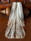 Vintage Lace Dickie 11  Length Fine Delicate Lace Watch Video Here 
