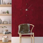 Garnet Velvet Wallpaper Peel And Stick Fabric 17 7  X 80   Dark Red 