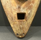 Vintage Carved Wood Lega Tribal Mask Republic Of Congo 12 1 12 X 7 1 2