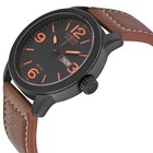 Citizen Men s Eco Drive Black Dial Brown Leather Watch - Bm8475-26e New