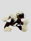 Toys R Us Animal Alley Horse Plush 14  Pony Stuffed Animal Geoffrey Brown White