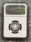 Rare 2013 Somalia African Elephant 25 Shillings 1 4 Oz 999 Silver Ngc Pf70 Er