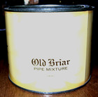 Vintage Old Briar Pipe Mixture Tin U s a  Tobacco Co