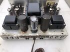Vintage Tube Stereo Amplifier Working