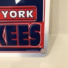 New York Yankees Property Of Sign Durable Poster Plastic Plaque Room Door Locker