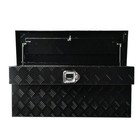 34    12    15   Aluminum Side Mount Pickup Truck Trunk Storage Tool Box W lock