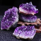 Natural Raw Amethyst Cluster Geode Druzy Quartz Crystal Reiki Stones Specimen