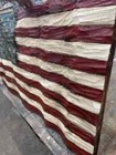 Wooden American Flag  Patriotic Flag  Charred American Flag  Rustic Designer