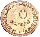 Rare Gem Unc Angola 1949 10 Centavos 300th Anniversary - Revolution Of 1648 fr s