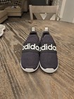 New Adidas Primegreen Cloudfoam Kids Shoes Slip On Sneakers Kids Size 10