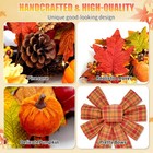 24 Inch Fall Wreaths For Front Door fall Door Wreath With Lights And Timer  A   