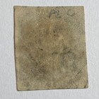 Gb Sg2 Qv 1840 Penny Black Plate 1a Q-b  4 Margins  Used Maltese Cross Qv028