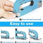 Shall Heavy Duty 3 In 1 Hand Staple Gun Tacker With 3000 Staples Hand Tool Kit
