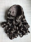 Truly Me 108 Wig A Black Curly Hair American Girl Doll Ooak Custom Replacement
