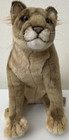 Hansa Mountain Lion Cougar Puma Poseable Plush 11    Handcrafted W  Tags  4255