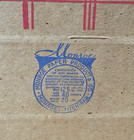 Vintage Pepsi Cola Bottle Family Case Box Nos Monroe Paper Products Usa 16x10x5