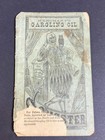 Merchants Gargling Oil Songster Antique Book Jester Owl Halloween Creepy 1885