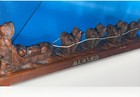 Alaskan Sled Team 1986 Souvenir Denali Creations Handcrafted In Alaska 