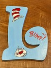 Handmade Dr  Seuss Multicolor Nursery Wall Letters Cat In The Hat Lorax One Fish