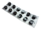 Champion Black Layer Cue Tips For Pool Cue Stick  Soft  Medium 12mm 13mm 14mm