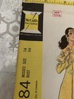       vintage 1969 Mccalls Pattern 2184 Evening Coat Dress In 2 Lengths Sz 14 Uc