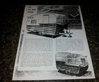 Shasta Vintage Travel Trailer Owners Manual  New  copy 