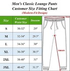 3   5 Pack Men s Pajama Pants Cotton Blend Lounge Sleepwear Elastic Waist