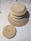 6 Various Sized Circle Molds By Gr Pottery For Ceramics