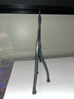 Greek Ironwork Spartan Horse Statue verdigris Preowned