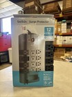 Belkin Pivot Plug Surge Protector  12 Outlets  8 Ft Cord  4320 Joules  Gray  Nib