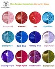 Mica Powder  24 Colors Pearlescent Pigment Powder For Epoxy Resin  240g Pearl   