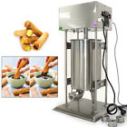 15l Electric Commercial Stainless Steel Spanish Restaurant Churro Maker Machine 