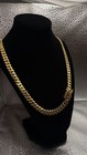 14k Solid Yellow Gold Cuban Link Chain 165g 24  High Polish Miami Necklace