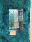 Ge Lm2500 Gas Turbine 3d Laser Etched Crystal Paperweight - New In Box