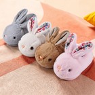Winter Toddler Slippers Boys Girls Little Kids Home Non Slip Rabbit Warm Shoes
