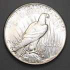 1924-s Peace Silver Dollar  About Uncirculated Au