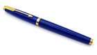 Parker 75 Lapis Lazuli   Gold Rollerball Pen New   In Box Made In 1979