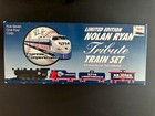New Nolan Ryan Limited Edition Tribute Train Set H o  Scale Die Cast 