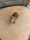 Handmade Wooden Camel Figurine With Saddle - Handcrafted Wood Animal Decor
