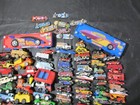 Hot Wheels Matchbox Tonka Car Train Truck Huge Lot Diecast 75 Cars Mixed Era