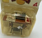 Doll House Furniture Singer Sewing Machine Sewing Table Metal Wood Moving Pedal