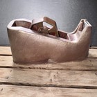 Vintage Weighted Plastic Heavy Duty Brown Marbled Tape Dispenser Mcm Swirl