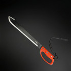 26  Tactical Master Fixed Blade Sawback Machete With A Survival Fire Starter