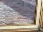 Original Oil Painting By Artist Alfredo Rodriguez Signed 1976     aztec Warrior    