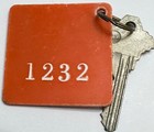 Desert Inn   Country Club Las Vegas  Nevada Hotel Room Key  1232 Fob
